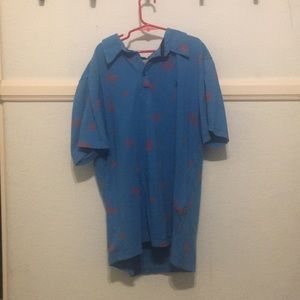 Volcom button down tee (rare)